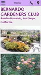 Mobile Screenshot of bernardogardeners.org